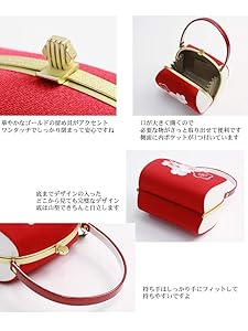 ふりふ バッグ 和装小物 和装用バッグ ファー 赤 ボルドー ふりふ バッグ 和装小物 和装用バッグ ファー 赤 ボルドー